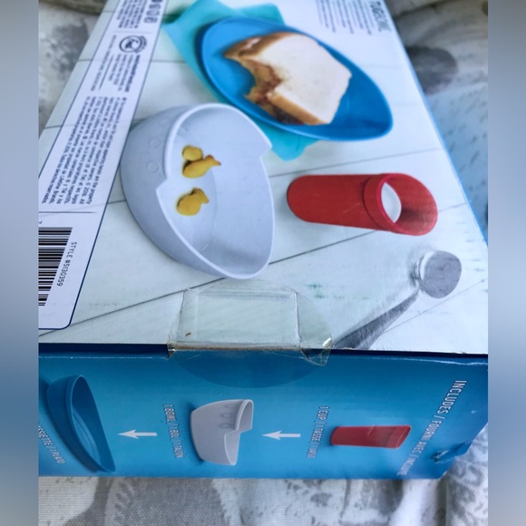 NEW Sealed Box FRED Tugbowl Tugboat Dinner Set Cup Plate Dish Bowl Ship Fun Food - Picture 7 of 13